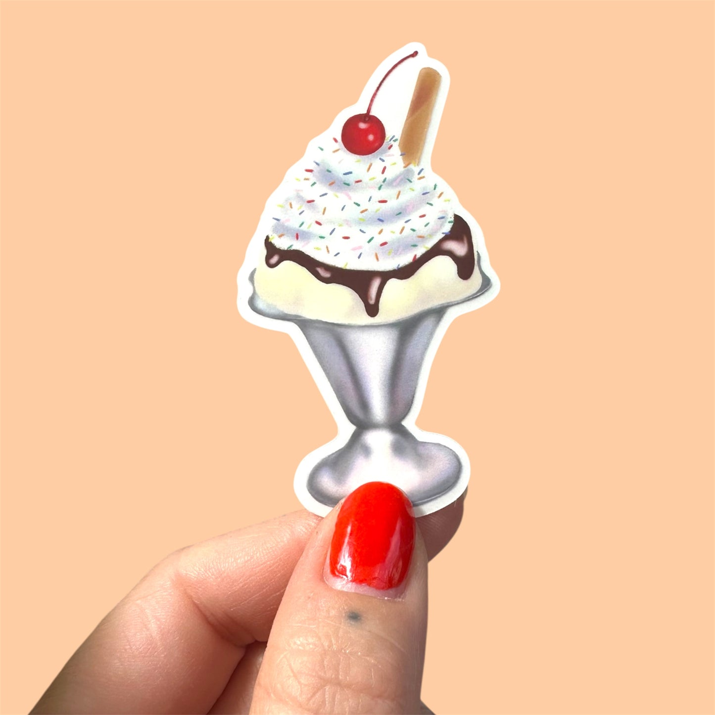Sticker Dessert (einzeln & Set) (transparent)