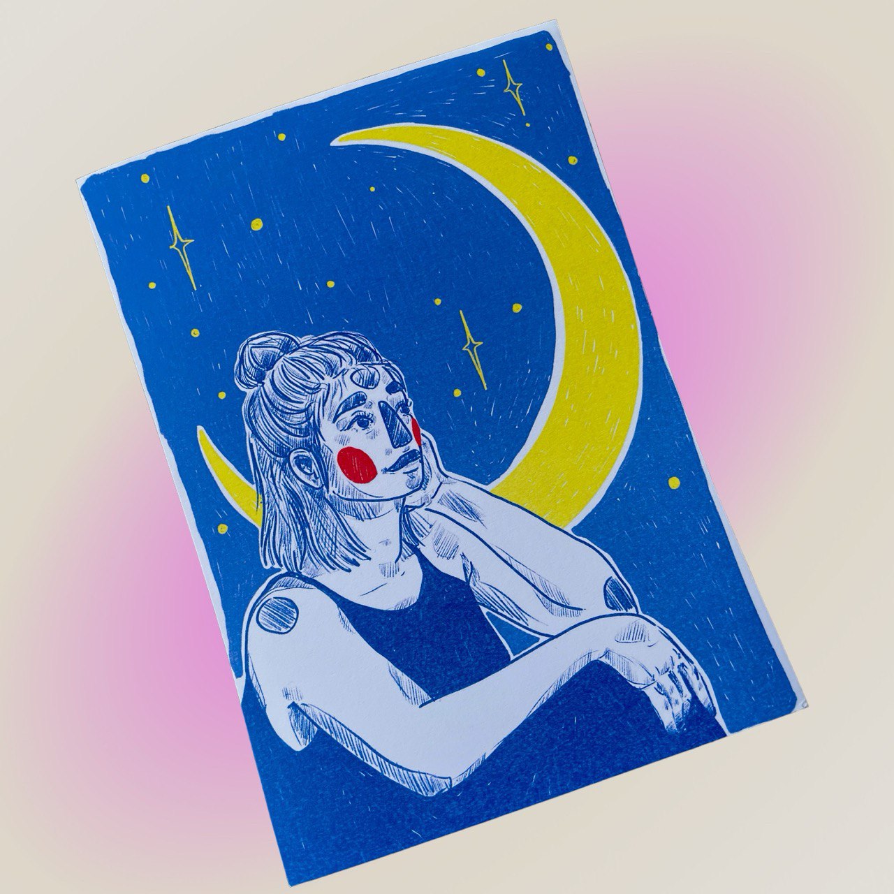 Poster "Mond"