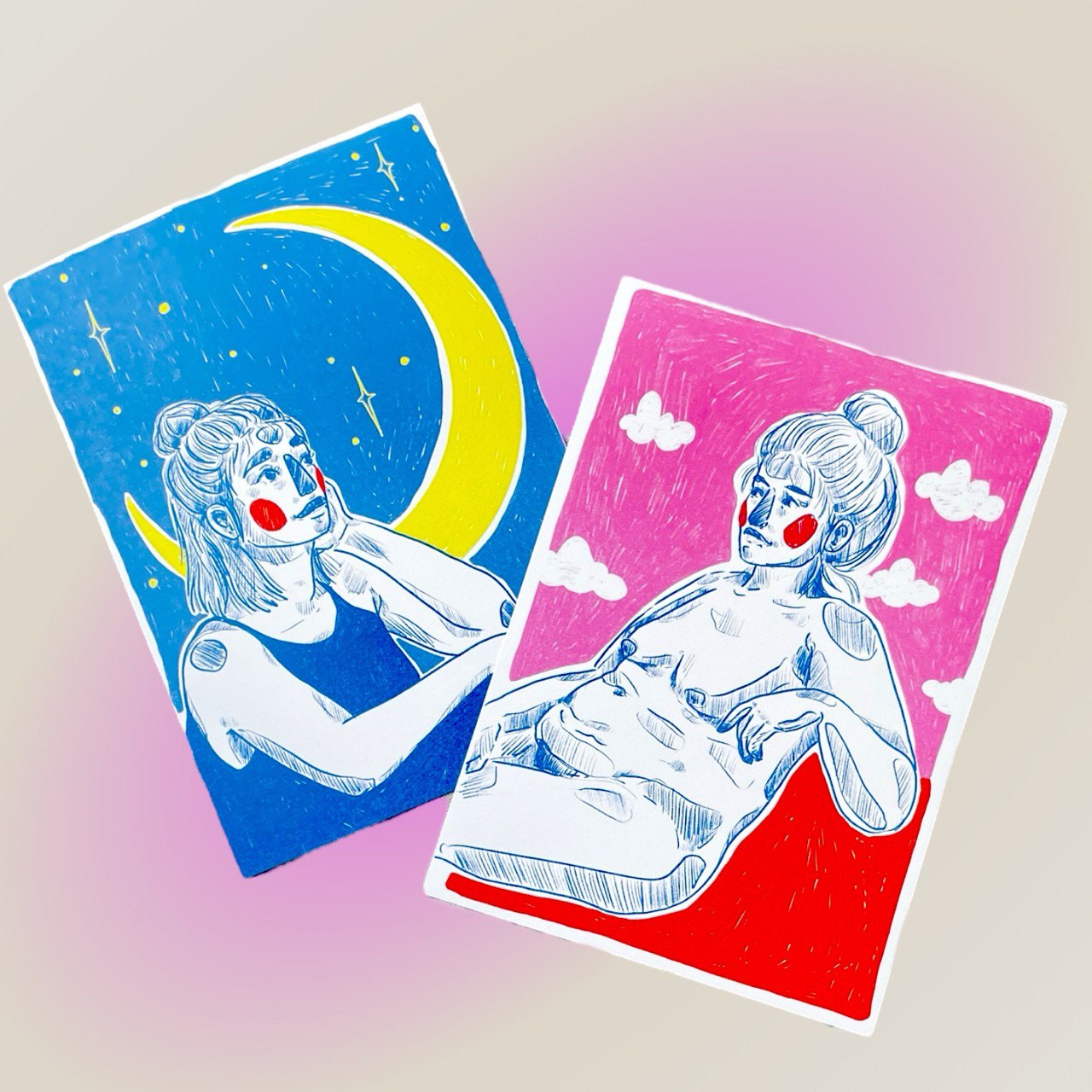 Poster "Mond"
