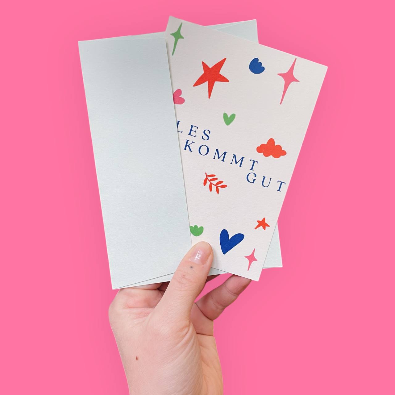 Grusskarte Alles Kommt Gut