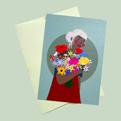 Postkarte Bouquet