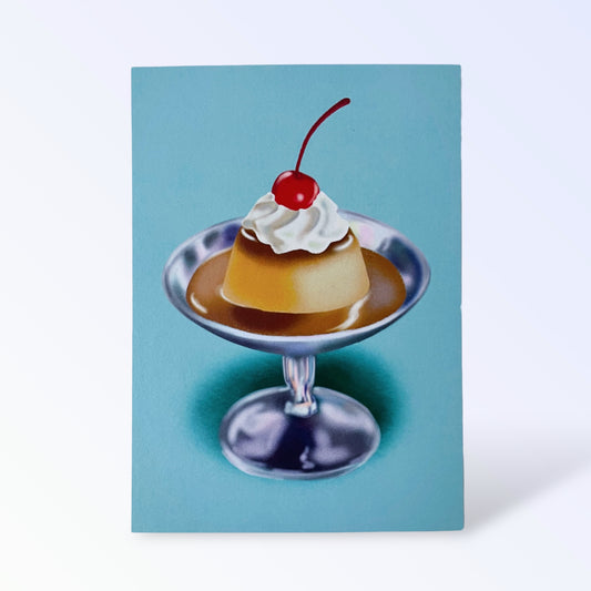 Grusskarte Flan