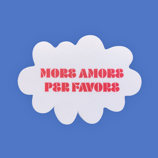 Sticker „Cloud“ More Amore Per Favore