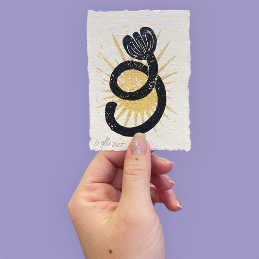 Original Mini-Print Tulpe